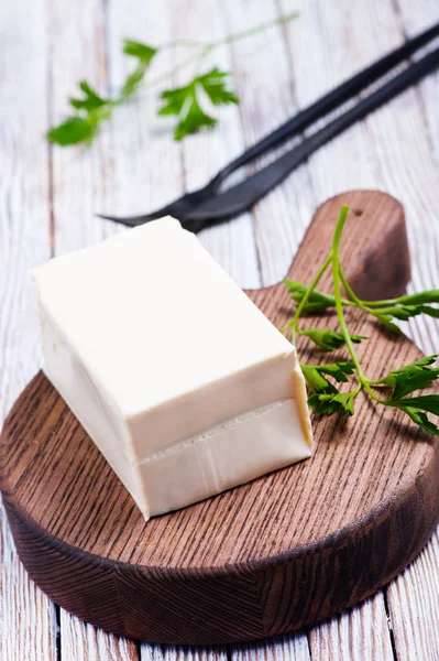 Klassischer Tofu-Käse — Stockfoto