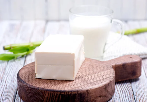 Klassischer Tofu-Käse — Stockfoto