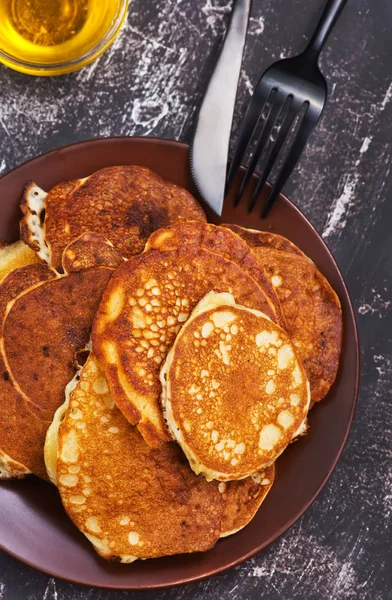 Fresly gjort pannkakor — Stockfoto