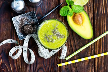 chia tohum ile avokado güler yüzlü