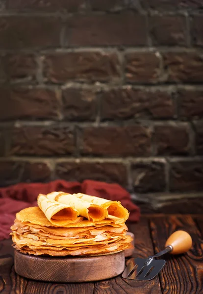 Frittelle sul tagliere — Foto Stock