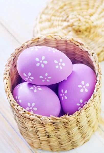 Uova di Pasqua decorative — Foto Stock