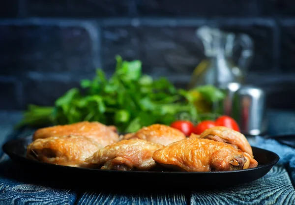 Pečené kuře s vůní koření — Stock fotografie