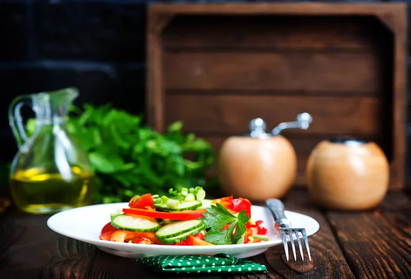 Saladfresh salade van groenten — Stockfoto