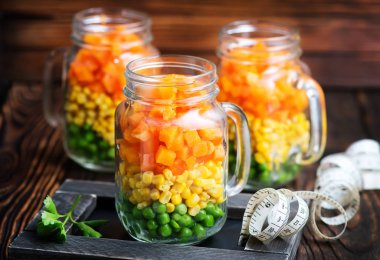 karıştırmak zerzevat Cam Kavanoz