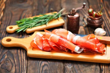 Lezzetli İspanyolca jambon