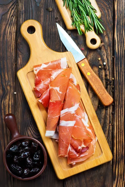 Tasty spanish ham — Stock Photo, Image