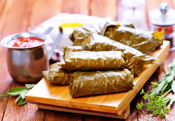 Dolma 소스와 향신료 — 스톡 사진