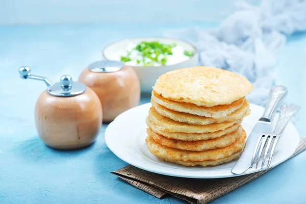 Gebratene Kartoffelpuffer — Stockfoto