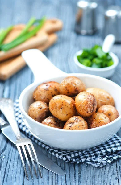 Kızarmış patates kase — Stok fotoğraf