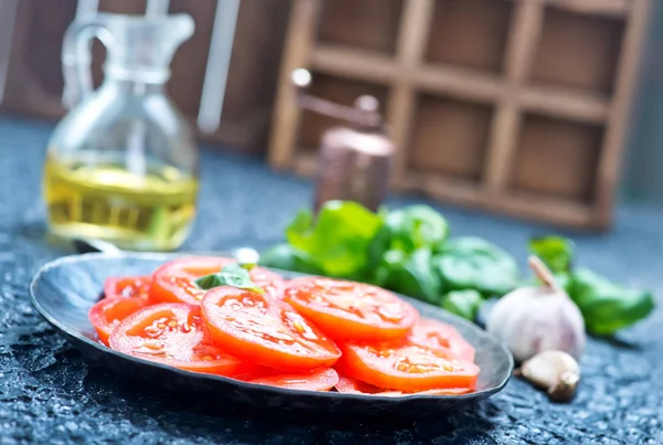 Salade de tomates aux herbes — Photo