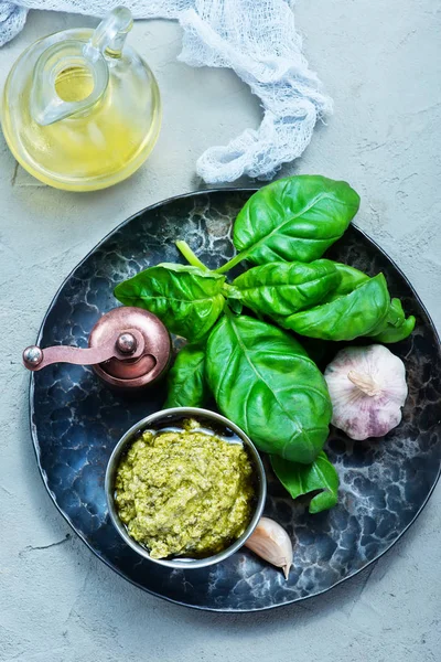 Pesto di salsa fresca — Foto Stock