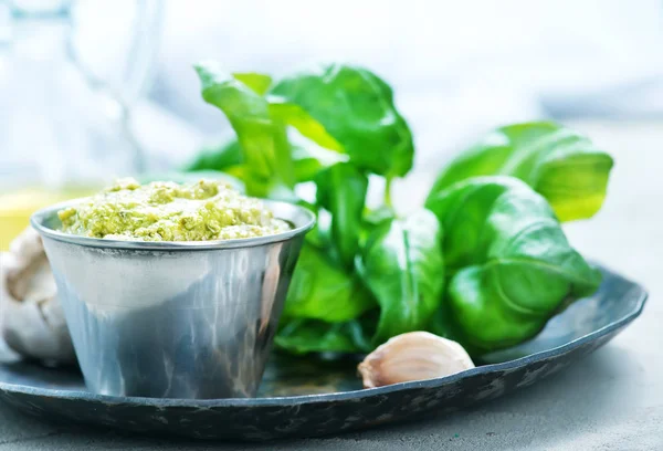 Pesto sauce fraîche — Photo