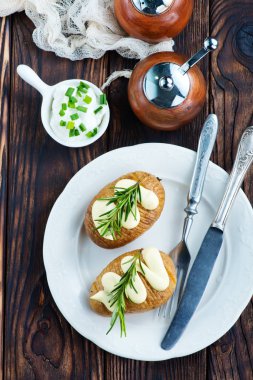 Taze pişmiş patates