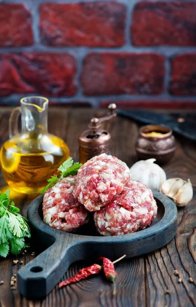 Bolas de carne picada — Foto de Stock