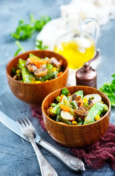 Stekt blandning av grönsaker — Stockfoto