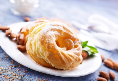 kremalı pasta yüzük 