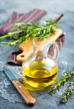 rosemary ile zeytin yağı
