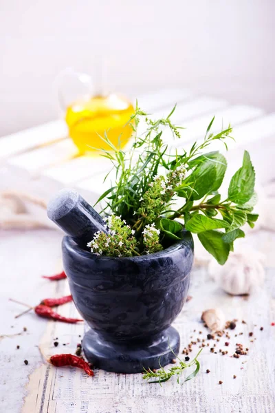 Aroma herb and spices — Stock Photo, Image