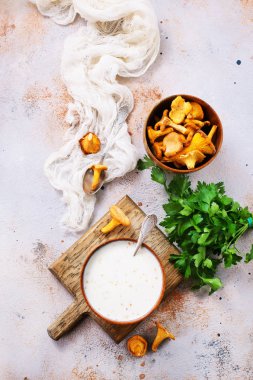 kase mantar çorbası