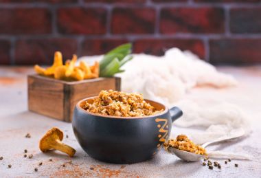 Soğanlı mantar havyar