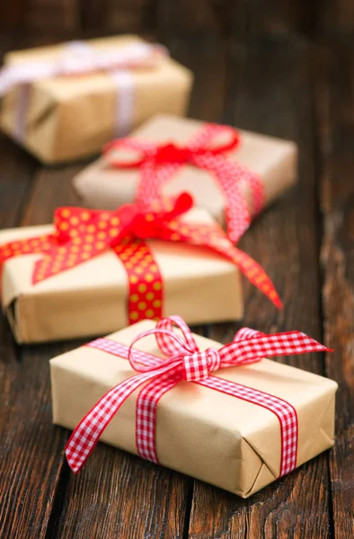 Nice gift boxes — Stock Photo, Image