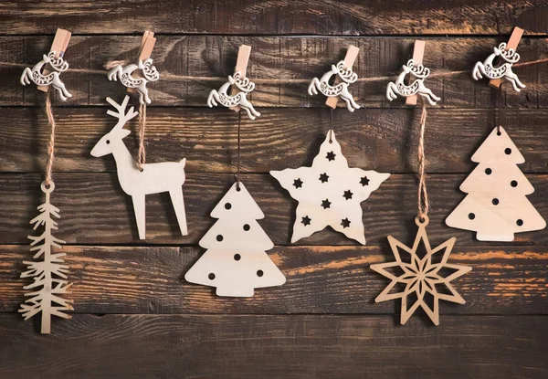 Christmas decoration garland — Stock Photo, Image