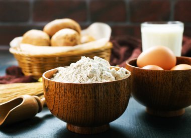 Malzemeyi kase pişirme