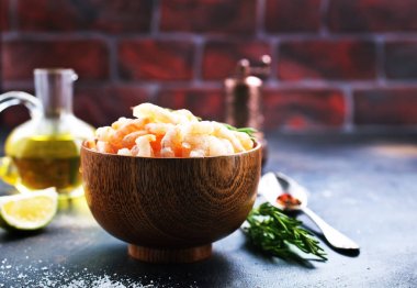 kase haşlanmış karides