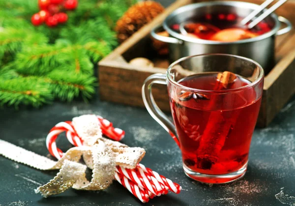 Kerst glühwein — Stockfoto