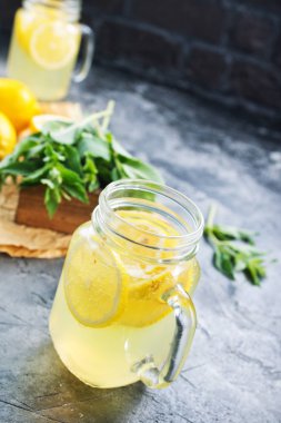 Taze nane ile limonata  