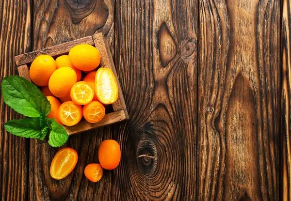 Kumquat fresco y maduro — Foto de Stock