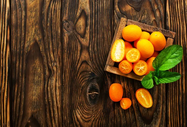 Färska mogna Kumquat — Stockfoto