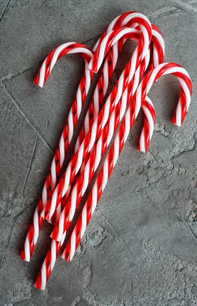 Christmas candy canes — Stock Photo, Image