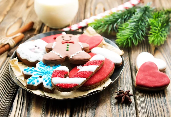 Galletas de jengibre de Navidad — Foto de Stock