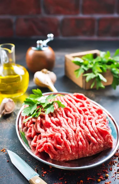 Carne proaspătă tocată — Fotografie, imagine de stoc