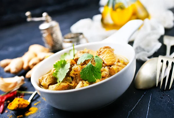 Curry vom Huhn — Stockfoto