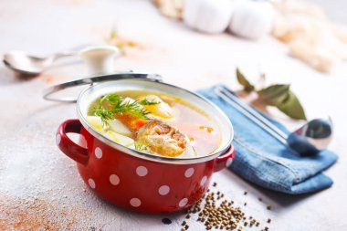 lezzetli balık tava sebze çorbası