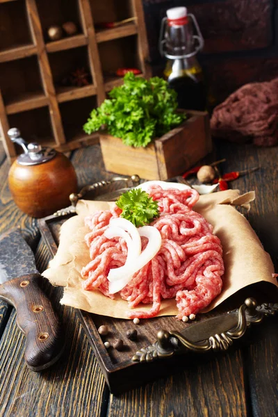 Minced meat — Stock Photo, Image