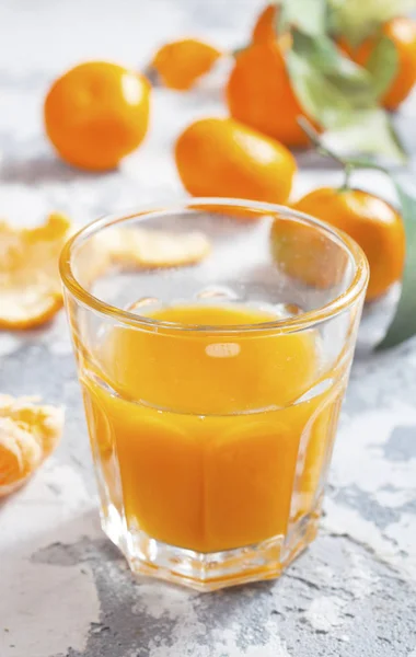 Zumo de mandarina — Foto de Stock