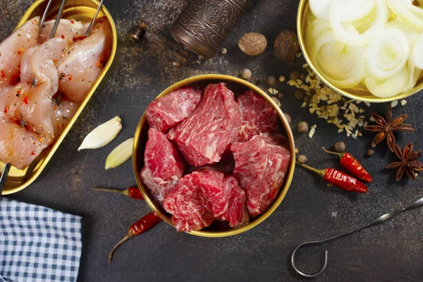 Carne cruda — Foto de Stock