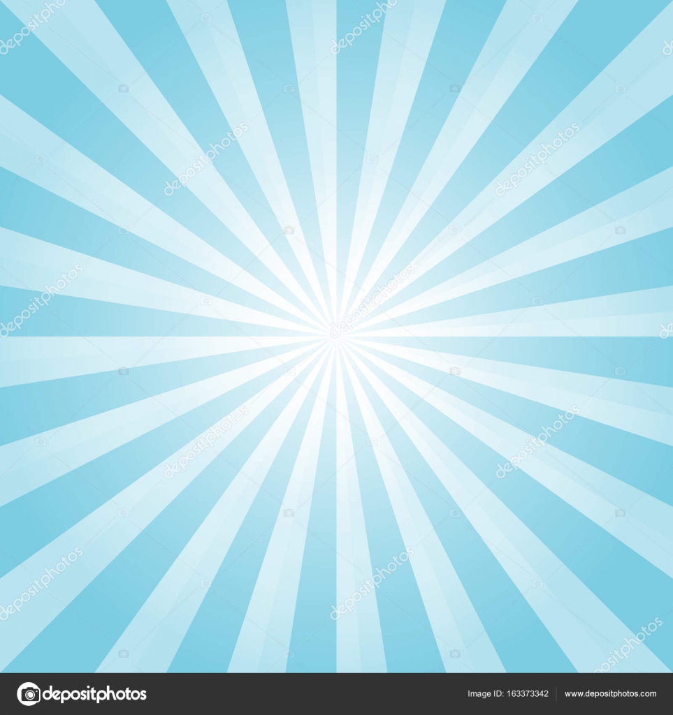 Abstract light Blue rays background. Vector EPS 10, cmyk Stock