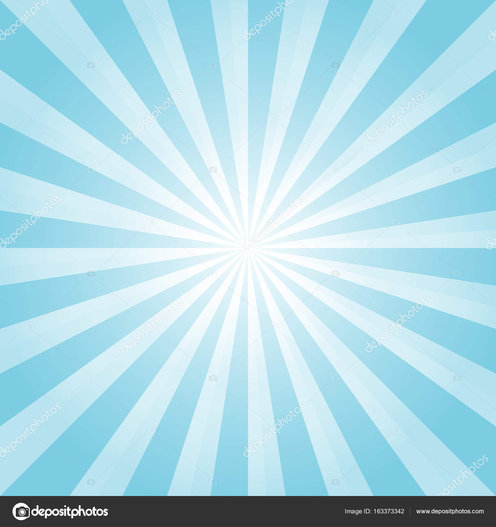 Abstract light Blue rays background. Vector EPS 10, cmyk Stock