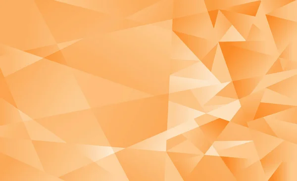 Abstrato Fundo poligonal laranja. Vetor EPS 10 cmyk —  Vetores de Stock
