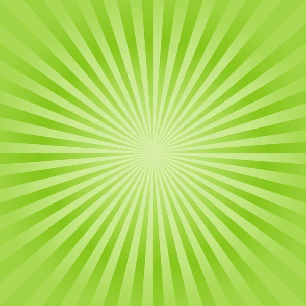 Abstract soft Green rays background. Vector EPS 10 cmyk — Stock Vector