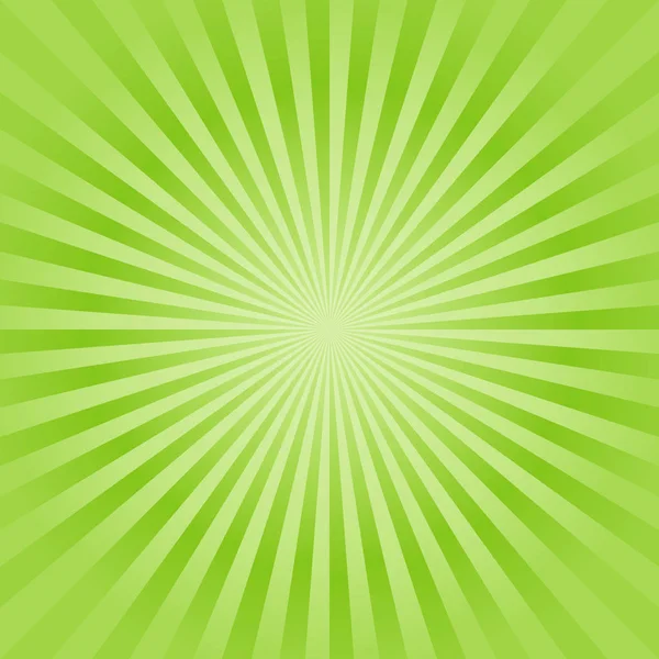 Abstrakte weiche grüne Strahlen Hintergrund. Vektor eps 10 cmyk lizenzfreie Stockillustrationen