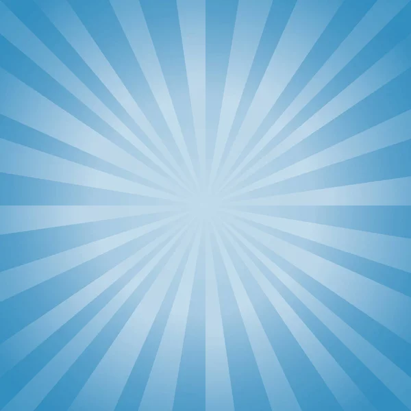 Abstrait Doux Fond Rayons Bleus Vecteur Eps Cmyk — Image vectorielle