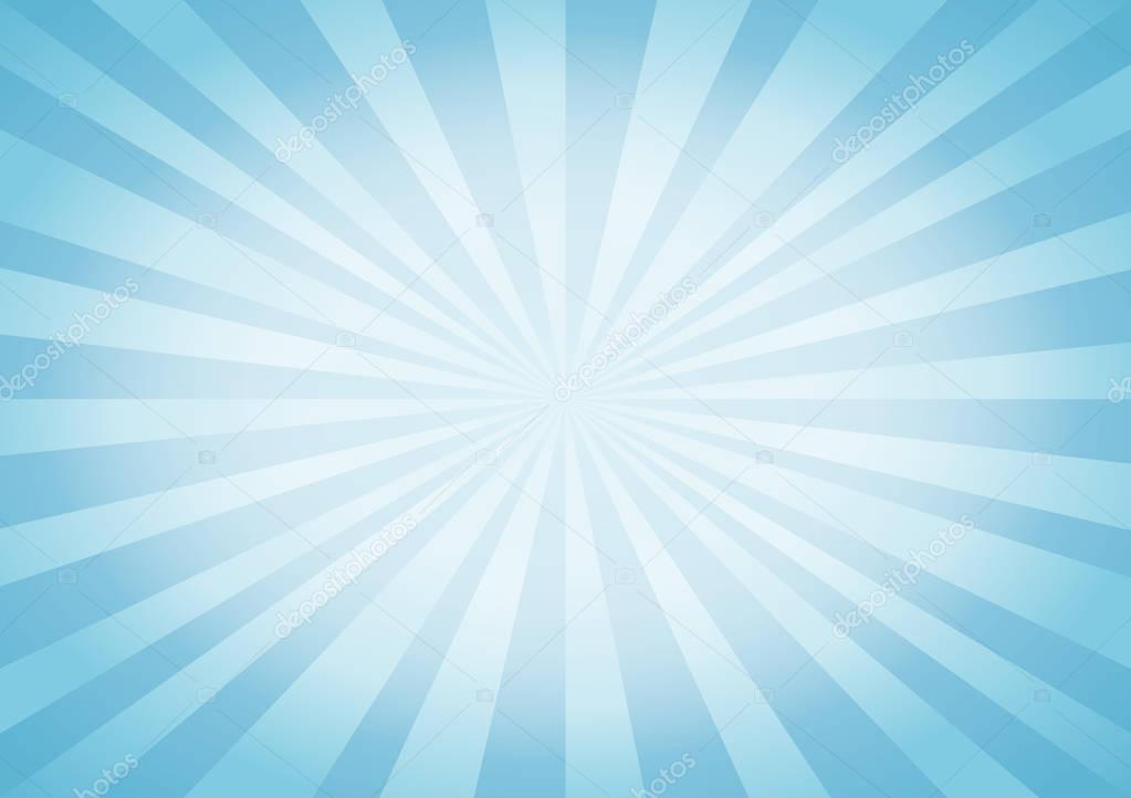 Abstract soft Blue rays background. Vector EPS 10 cmyk