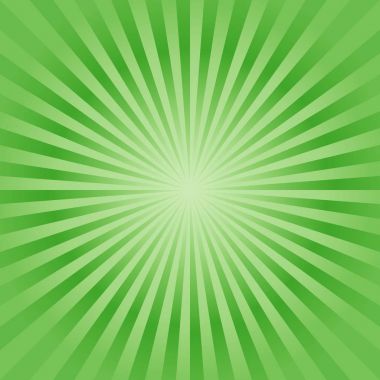Soyut yumuşak yeşil ışınları arka plan. Vektör Eps 10 cmyk