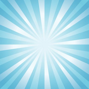 Soyut yumuşak ışık mavi ışınları arka plan. Vektör